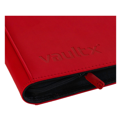 12-Pocket Exo-Tec® Zip Binder XL Product Gallery Image 4 [9312-xl-fire-red]