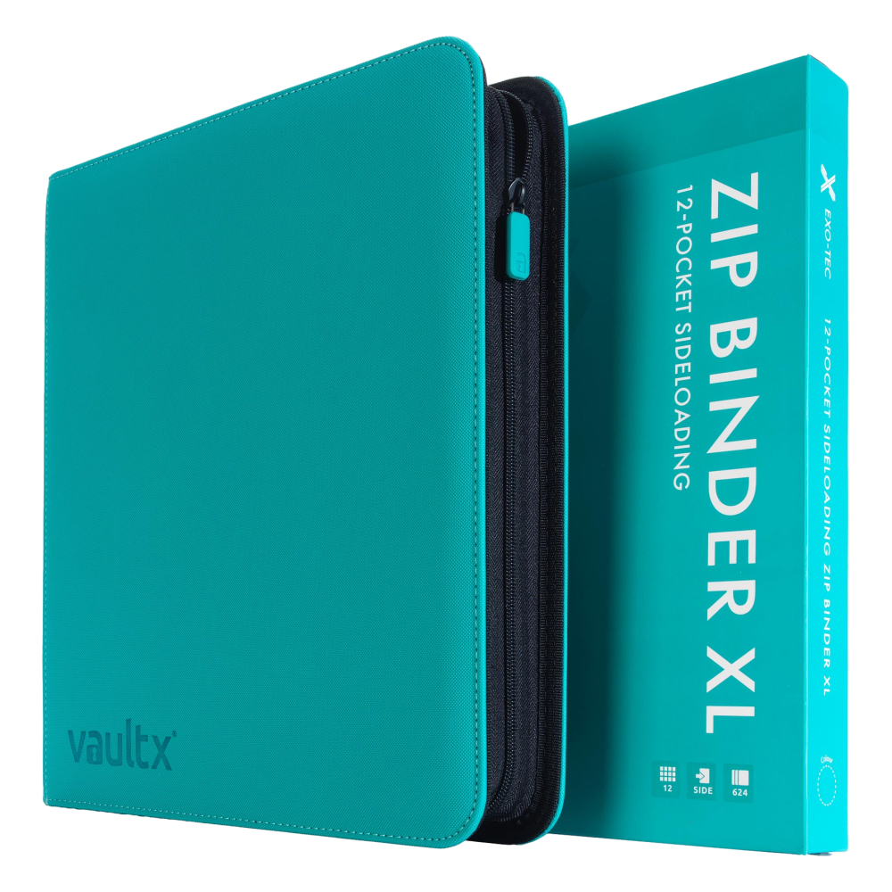 12-Pocket Exo-Tec® Zip Binder XL Product Gallery Image 4 [9312-xl-ocean-blue]