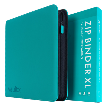 12-Pocket Exo-Tec® Zip Binder XL Product Gallery Image 4 [9312-xl-ocean-blue]