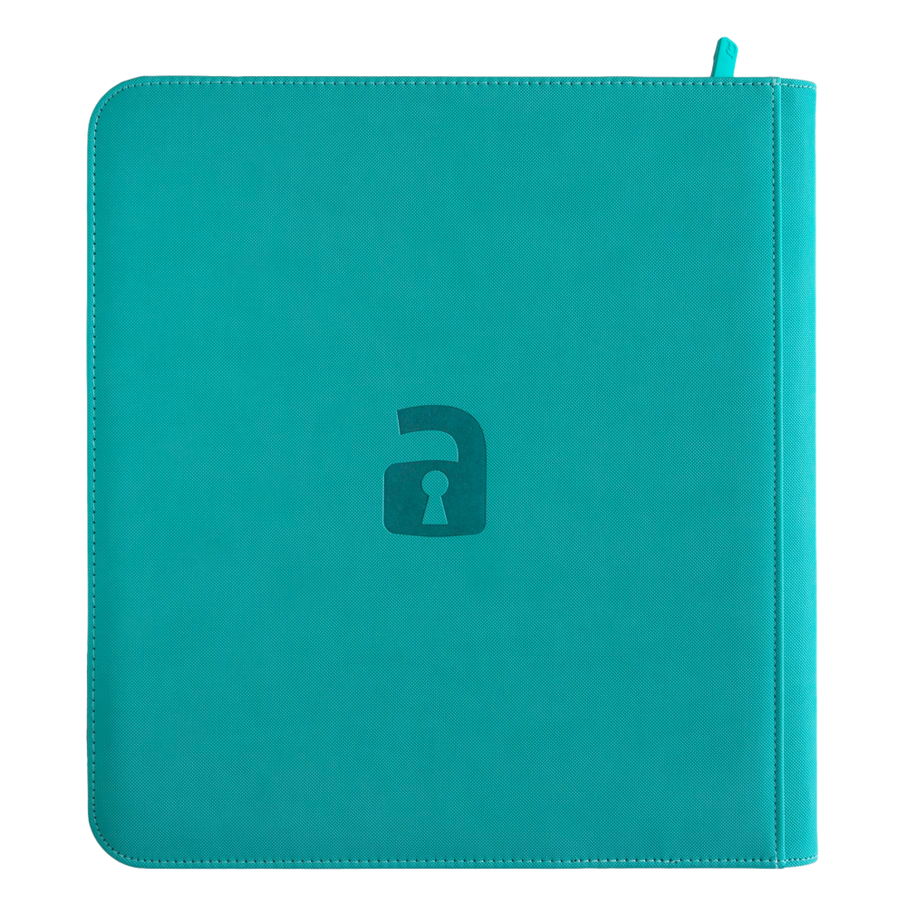 12-Pocket Exo-Tec® Zip Binder XL Product Gallery Image 5 [9312-xl-ocean-blue]
