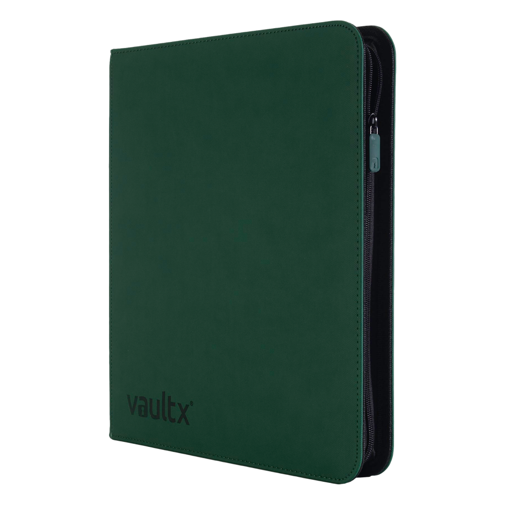 12-Pocket Exo-Tec® Zip Binder XL Product Gallery Image 6 [9312-xl-forest-green]