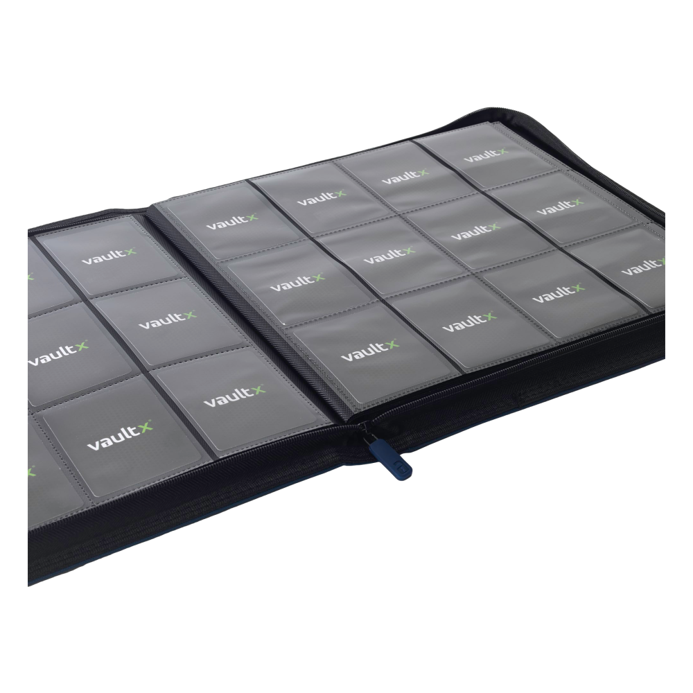 12-Pocket Exo-Tec® Zip Binder XL Product Gallery Image 6 [9312-xl-royal-blue]