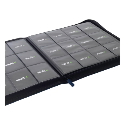 12-Pocket Exo-Tec® Zip Binder XL Product Gallery Image 6 [9312-xl-royal-blue]