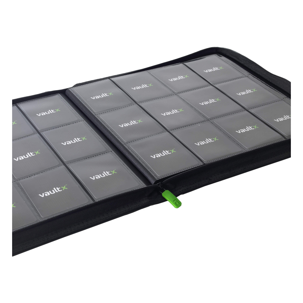 12-Pocket Exo-Tec® Zip Binder XL Product Gallery Image 6 [9312-xl-signature-black]