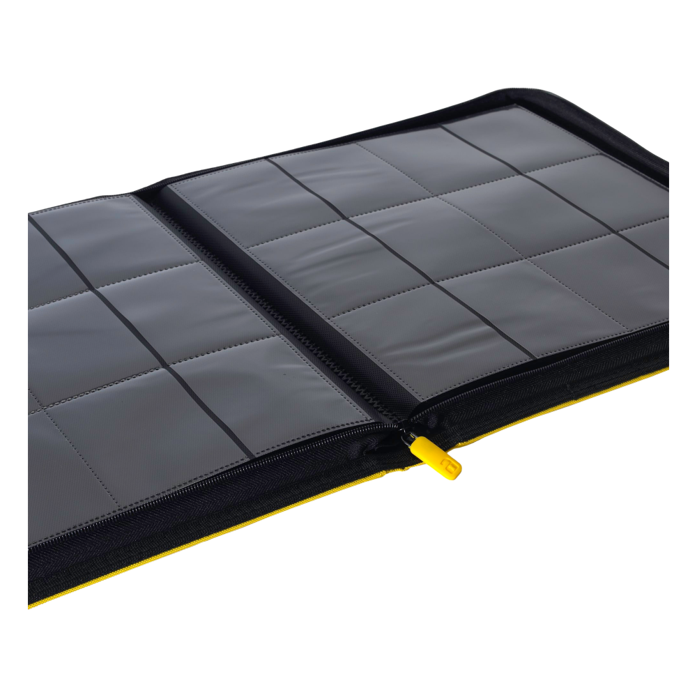 12-Pocket Exo-Tec® Zip Binder XL Product Gallery Image 7 [9312-xl-sunrise-yellow]