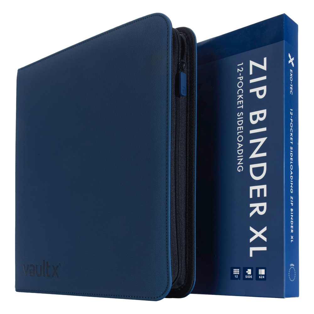 12-Pocket Exo-Tec® Zip Binder XL Product Gallery Image 8 [9312-xl-royal-blue]