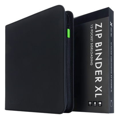 12-Pocket Exo-Tec® Zip Binder XL Product Gallery Image 8 [9312-xl-signature-black]