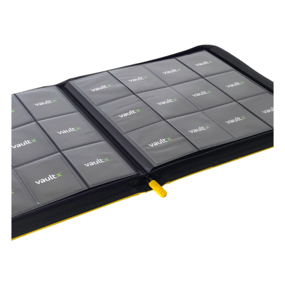 12-Pocket Exo-Tec® Zip Binder XL Product Gallery Image 8 [9312-xl-sunrise-yellow]