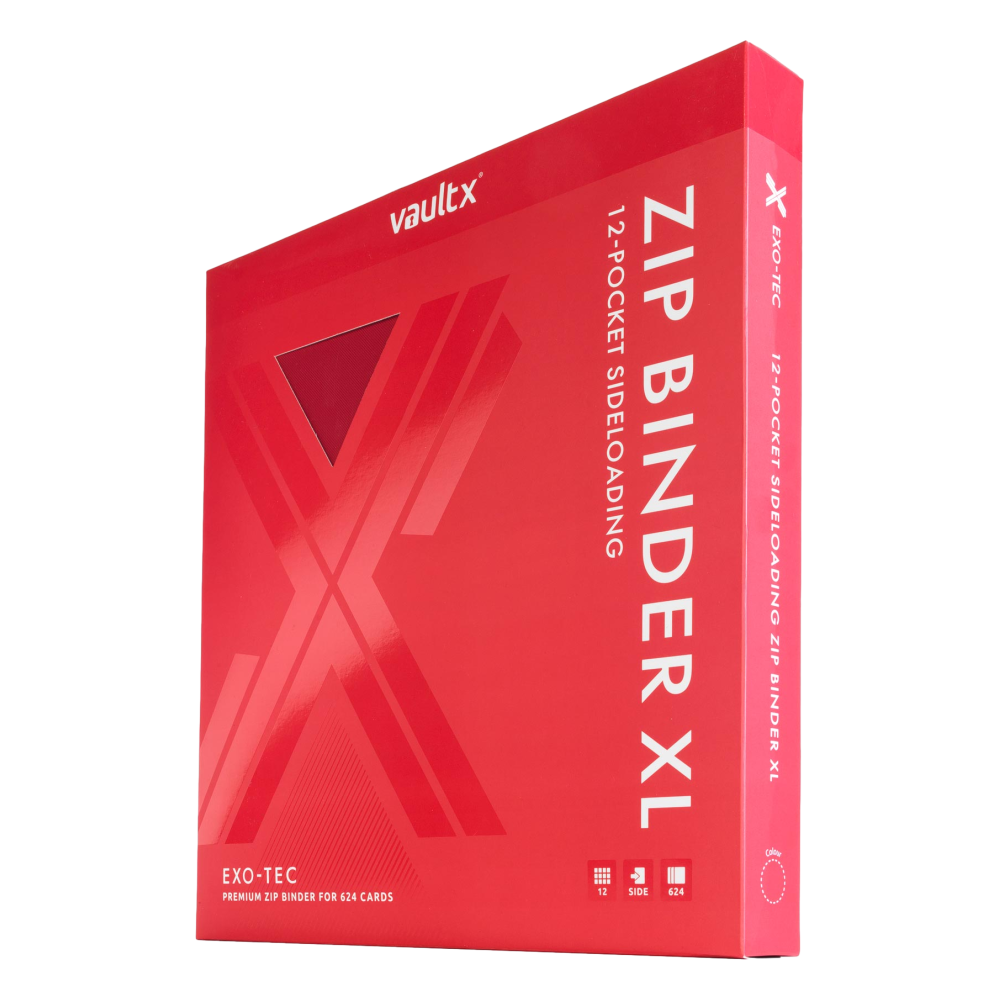 12-Pocket Exo-Tec® Zip Binder XL Product Gallery Image 9 [9312-xl-fire-red]