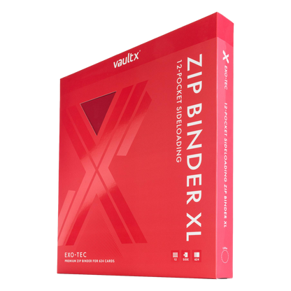 12-Pocket Exo-Tec® Zip Binder XL Product Gallery Image 9 [9312-xl-fire-red]