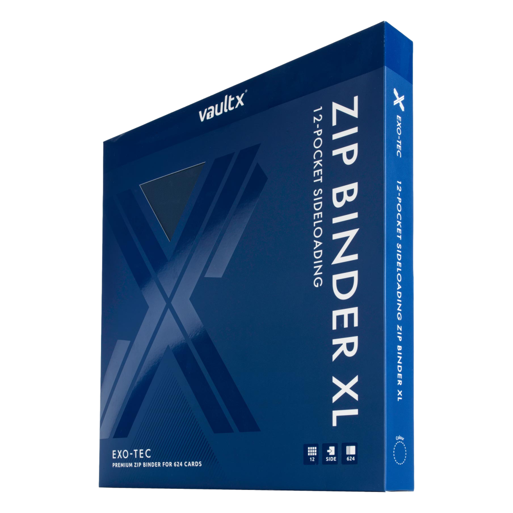 12-Pocket Exo-Tec® Zip Binder XL Product Gallery Image 9 [9312-xl-royal-blue]