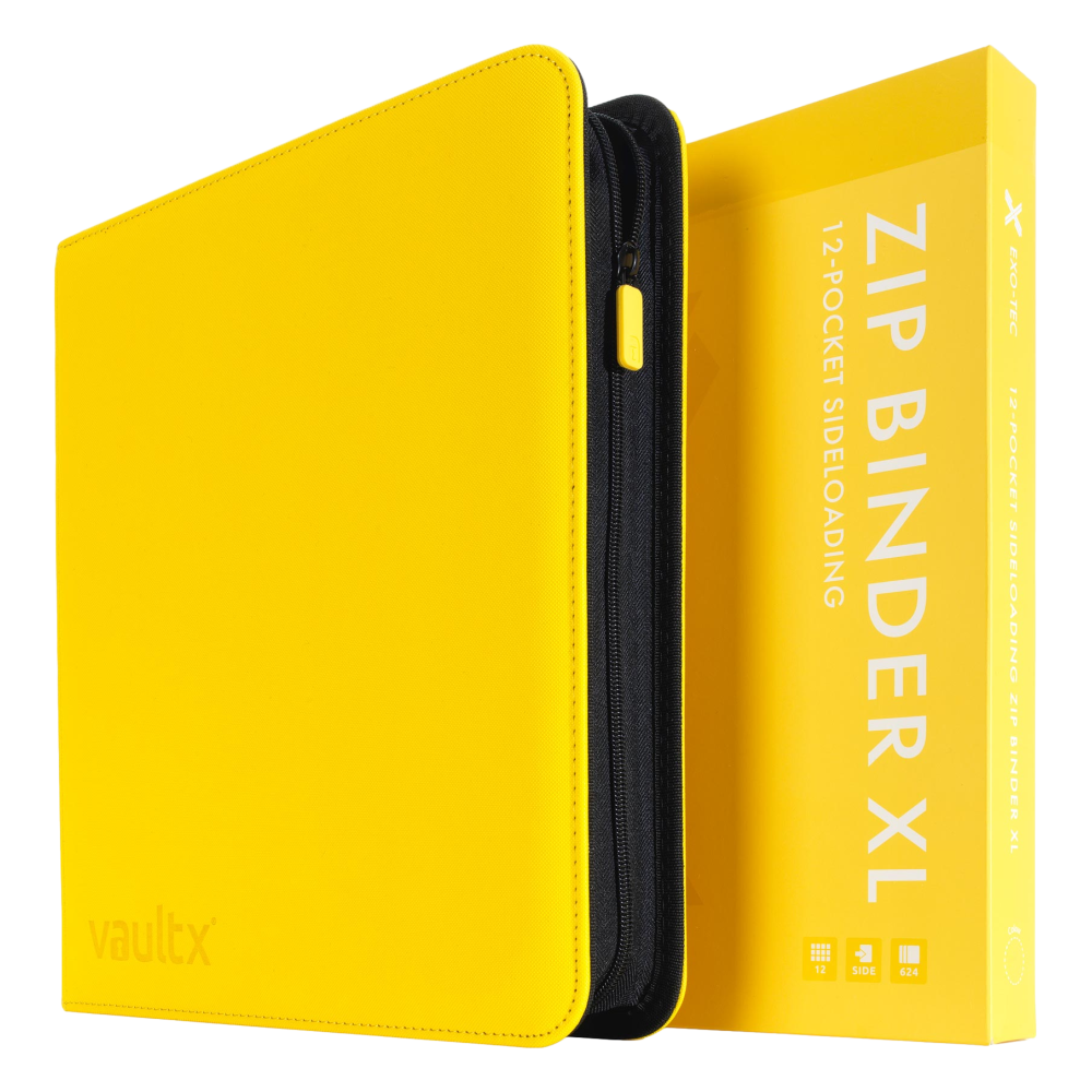 12-Pocket Exo-Tec® Zip Binder XL Product Gallery Image 9 [9312-xl-sunrise-yellow]