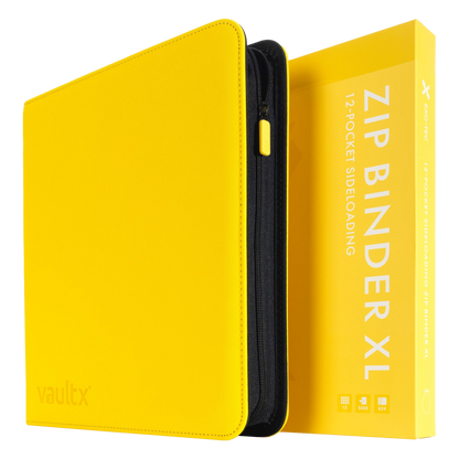 12-Pocket Exo-Tec® Zip Binder XL Product Gallery Image 9 [9312-xl-sunrise-yellow]