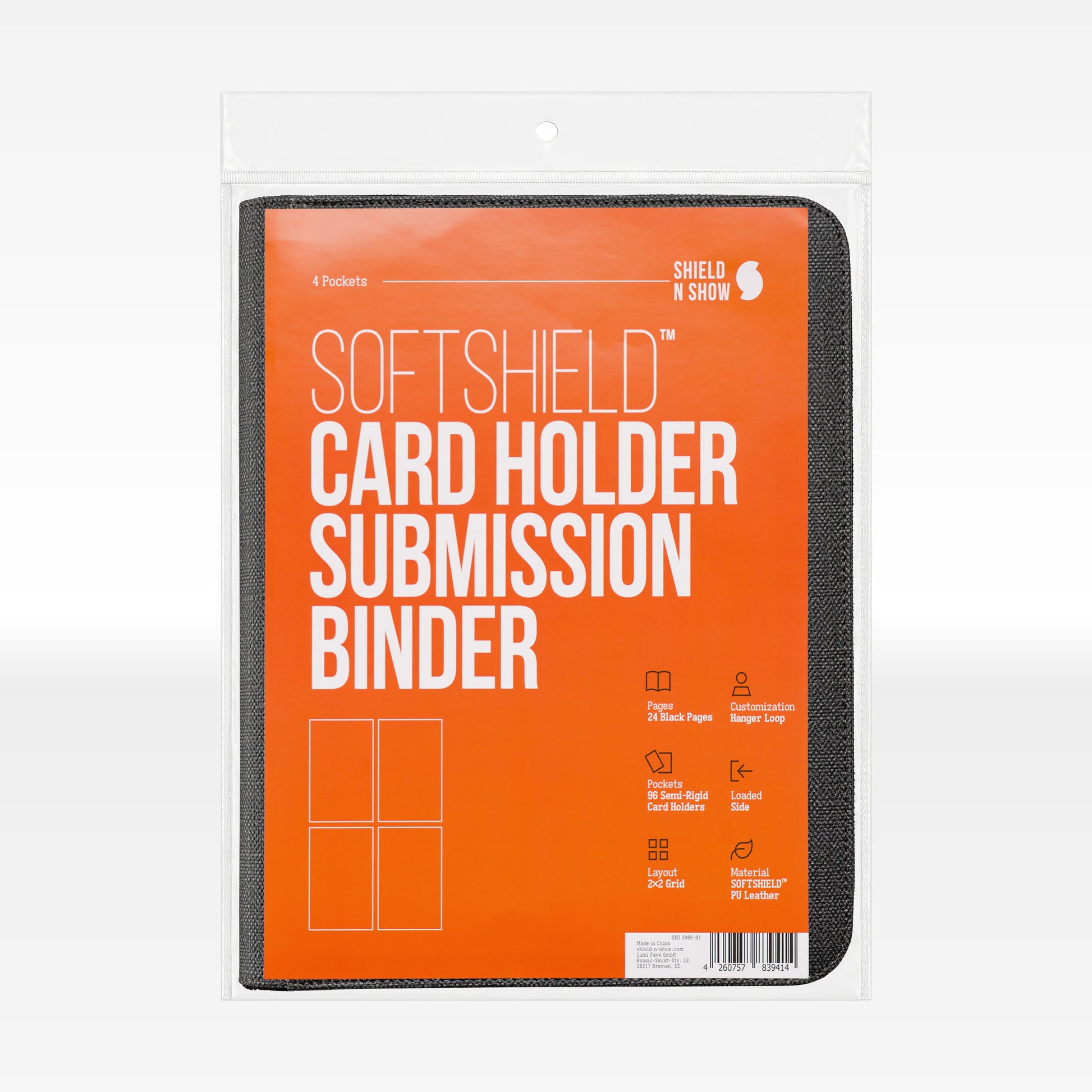 Card Holder Submission Binder (2x2) Product Gallery Image 2 (cs)
