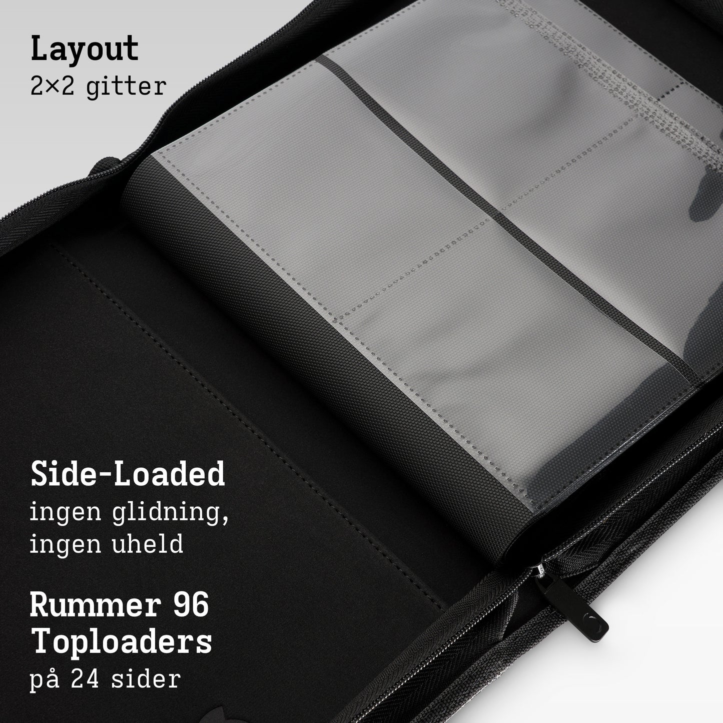 Toploader Binder (2x2) Product Gallery Image 4 (da)