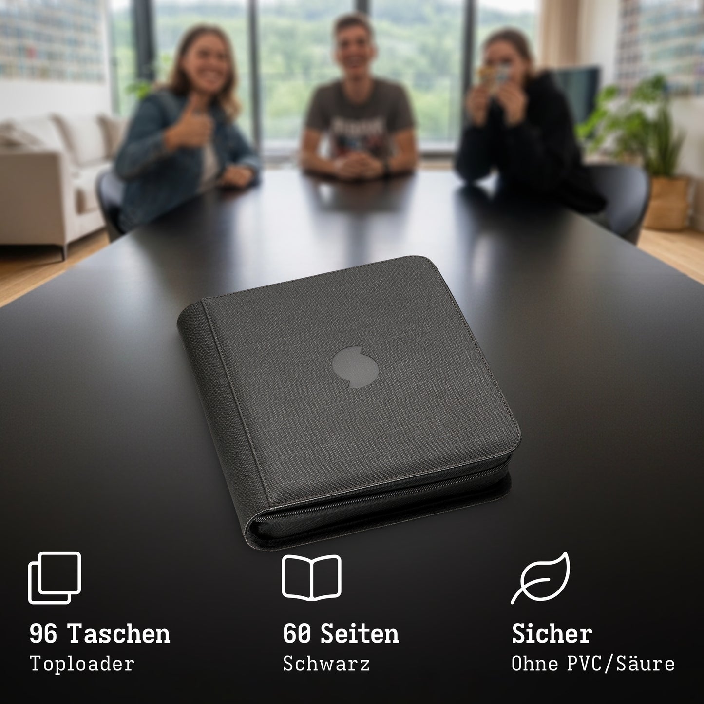 Toploader Binder (2x2) Product Gallery Image 1 (de)