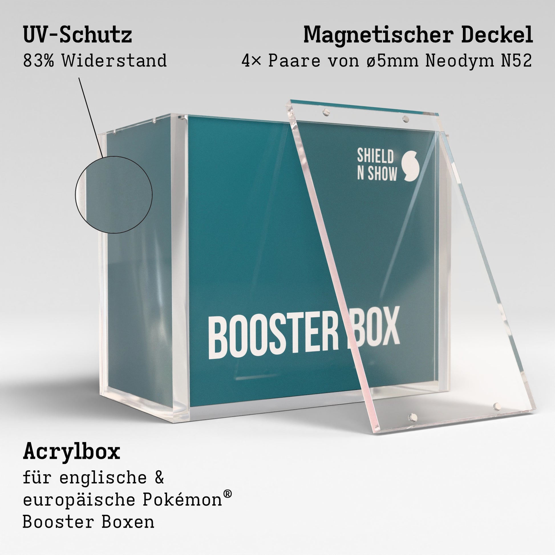 Booster Box Display Case Product Gallery Image 2 (de)