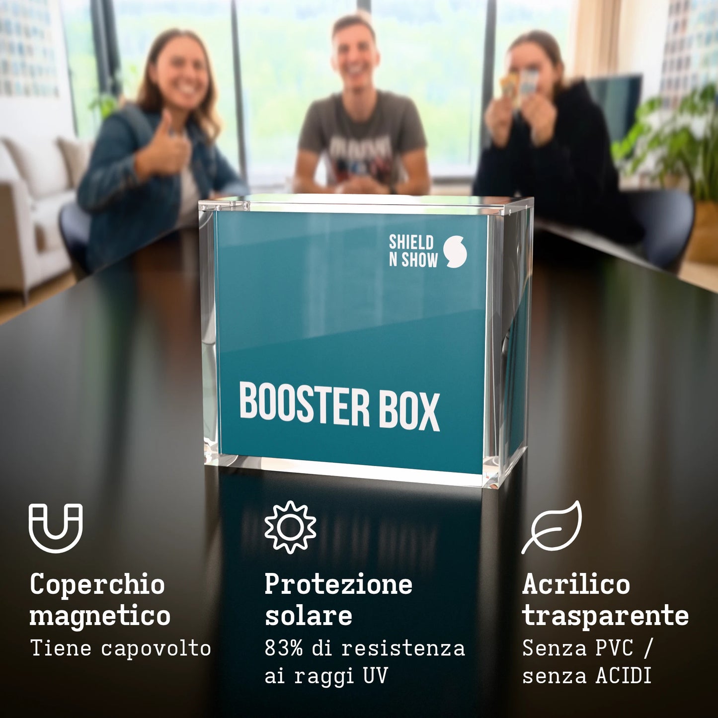 Booster Box Display Case Product Gallery Image 1 (it)