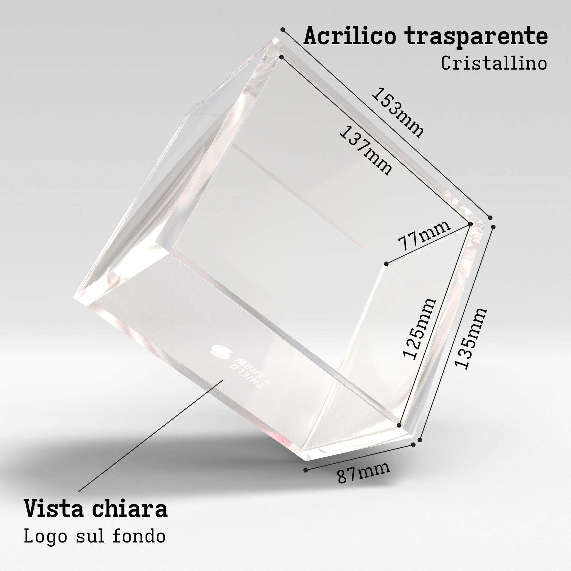 Booster Box Display Case Product Gallery Image 3 (it)