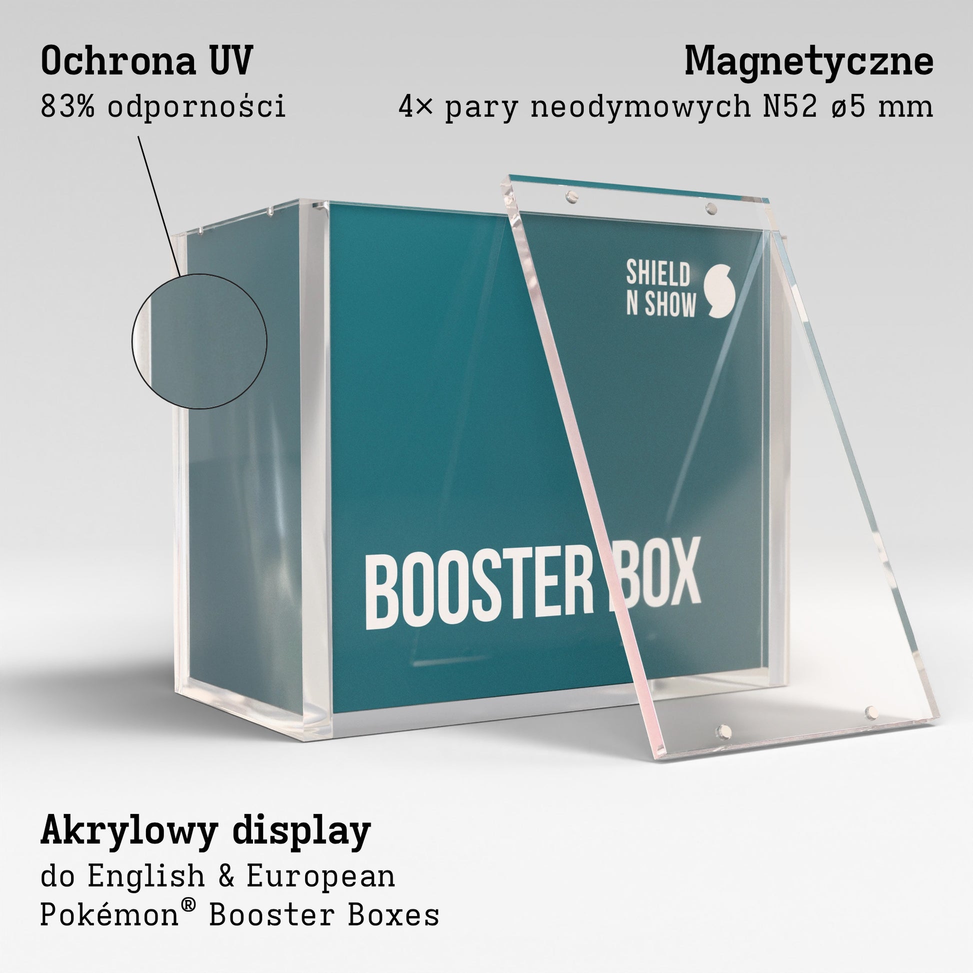 Booster Box Display Case Product Gallery Image 2 (pl)