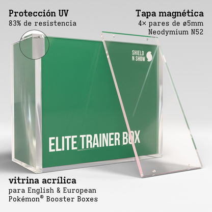 Elite Trainer Box Display Case Product Gallery Image 2 (es)