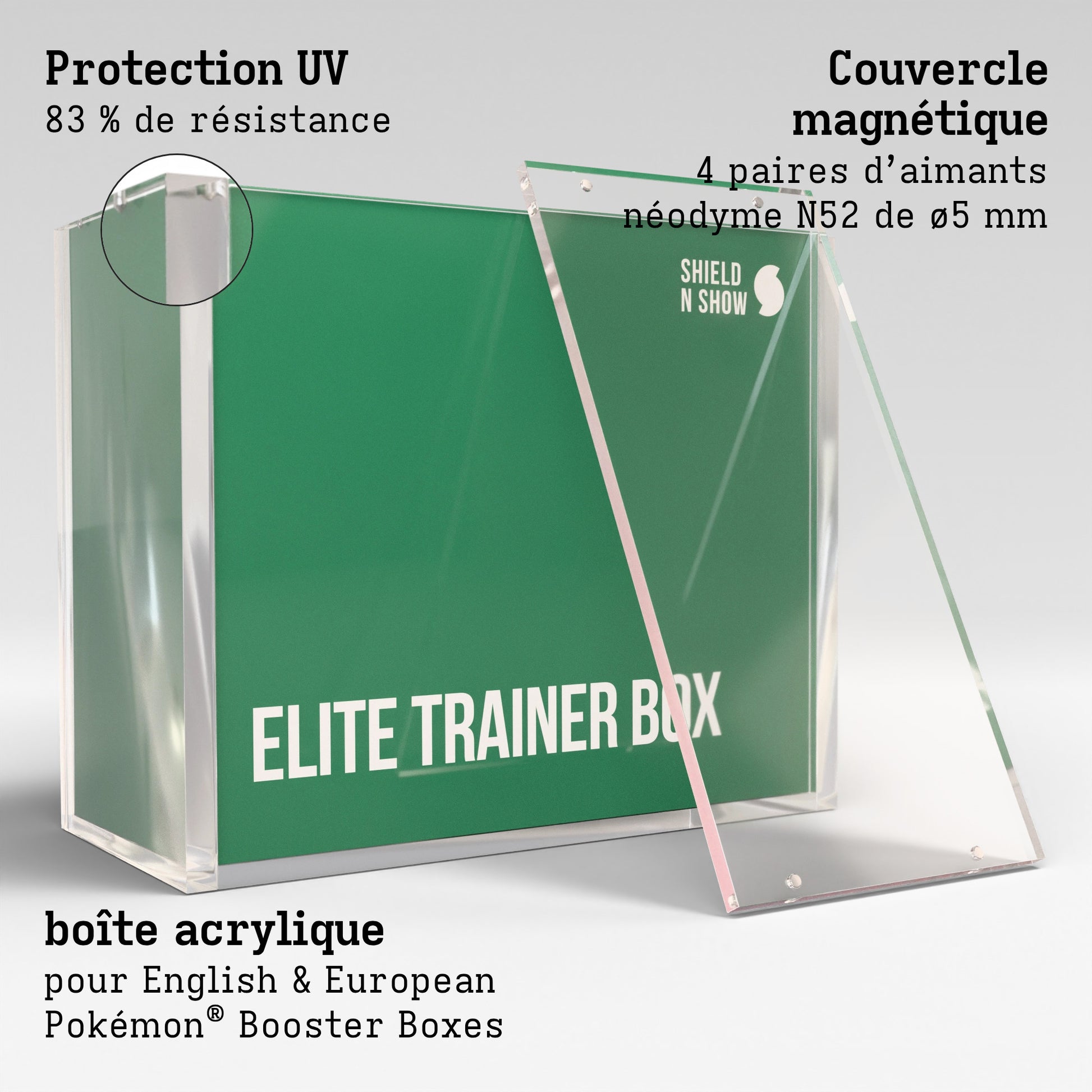 Elite Trainer Box Display Case Product Gallery Image 2 (fr)