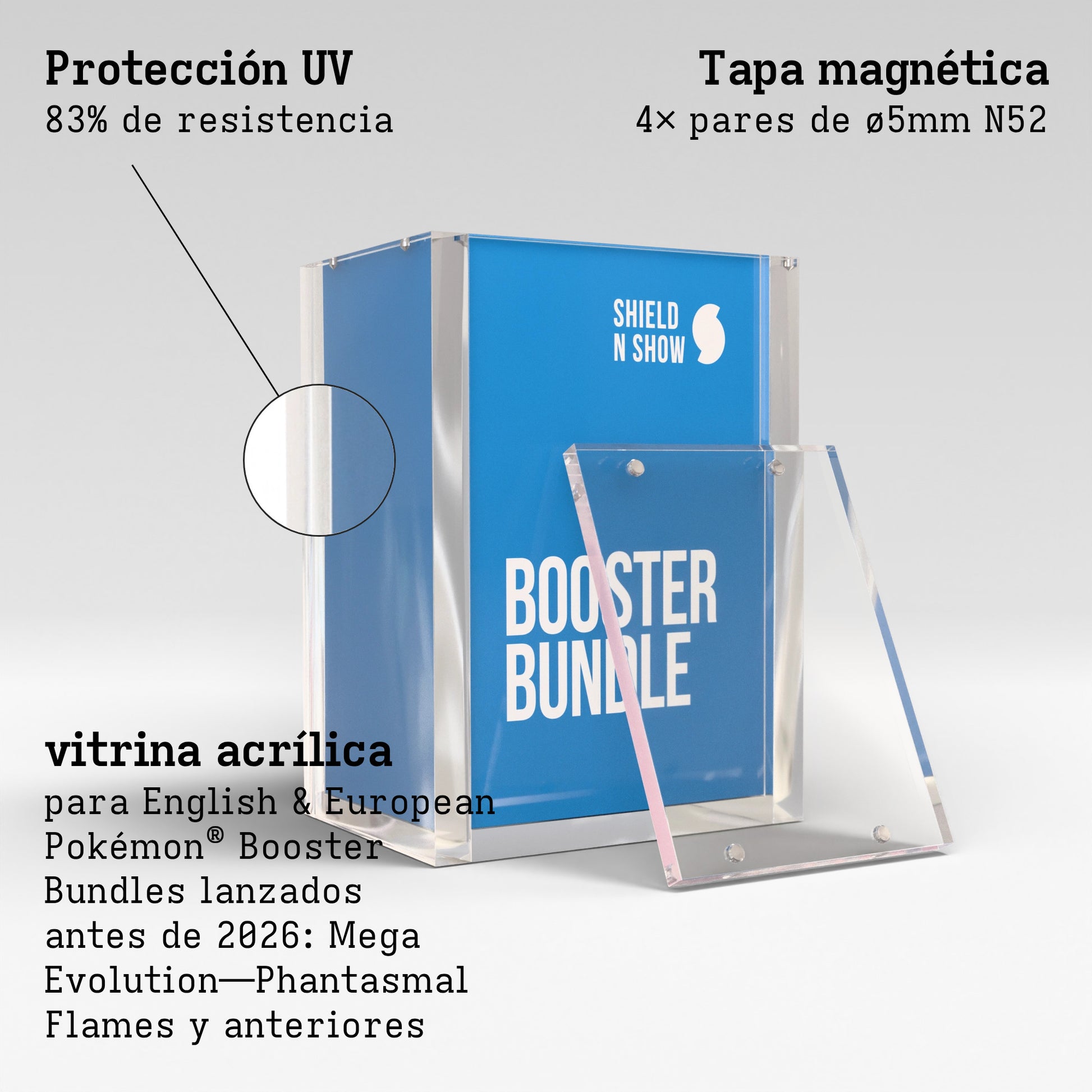 Booster Bundle Display Case Product Gallery Image 2 (es)