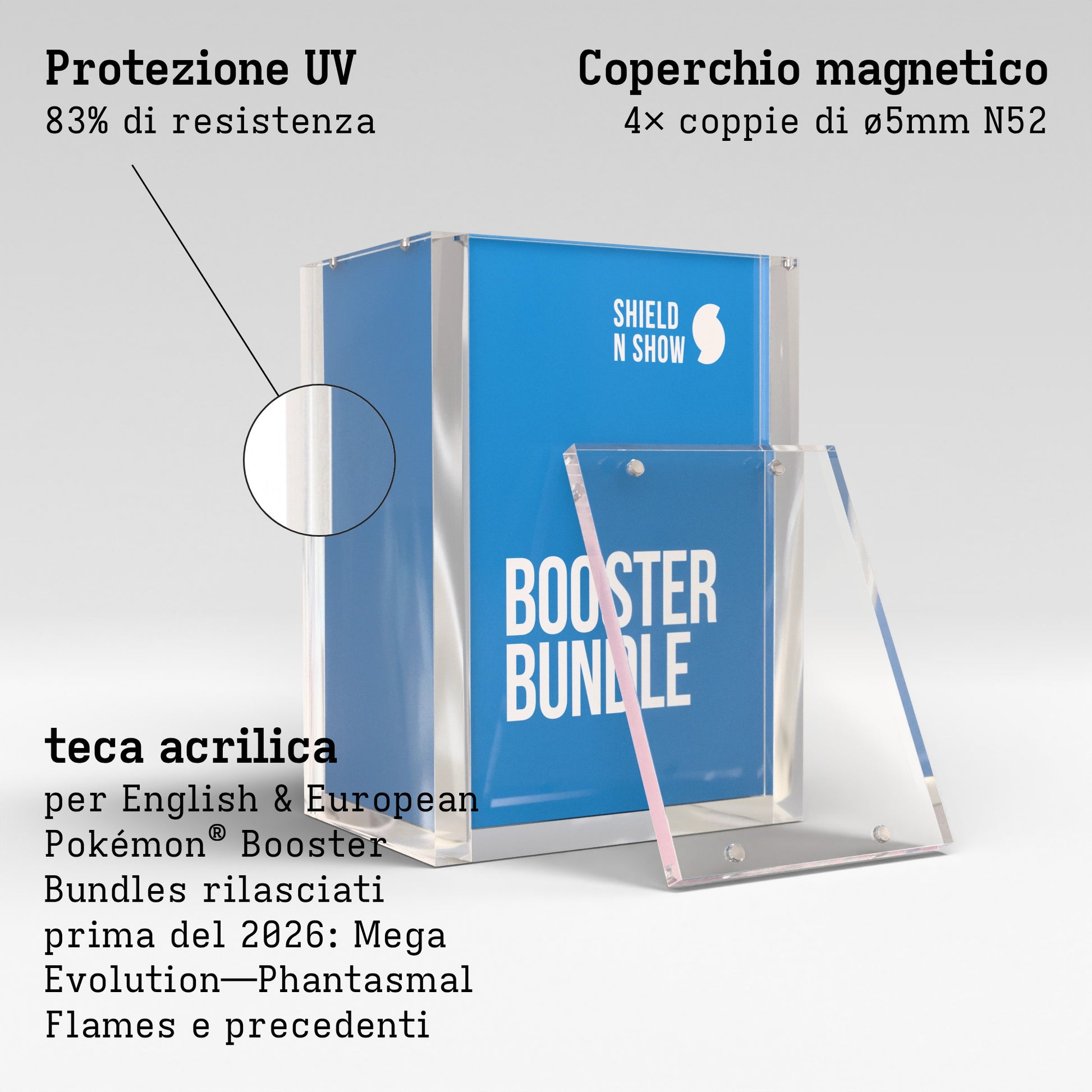 Booster Bundle Display Case Product Gallery Image 2 (it)