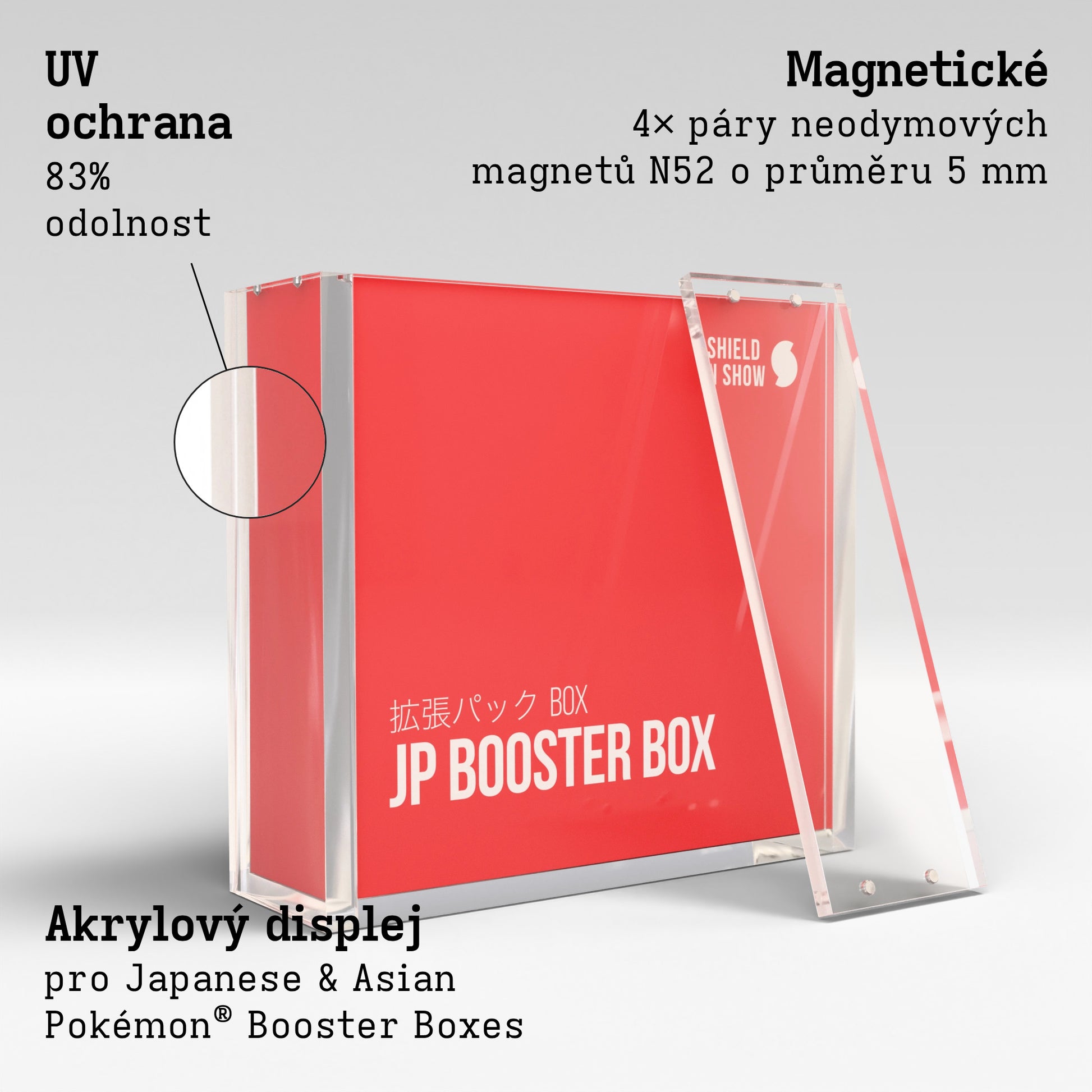 JP Booster Display Case Product Gallery Image 2 (cs)