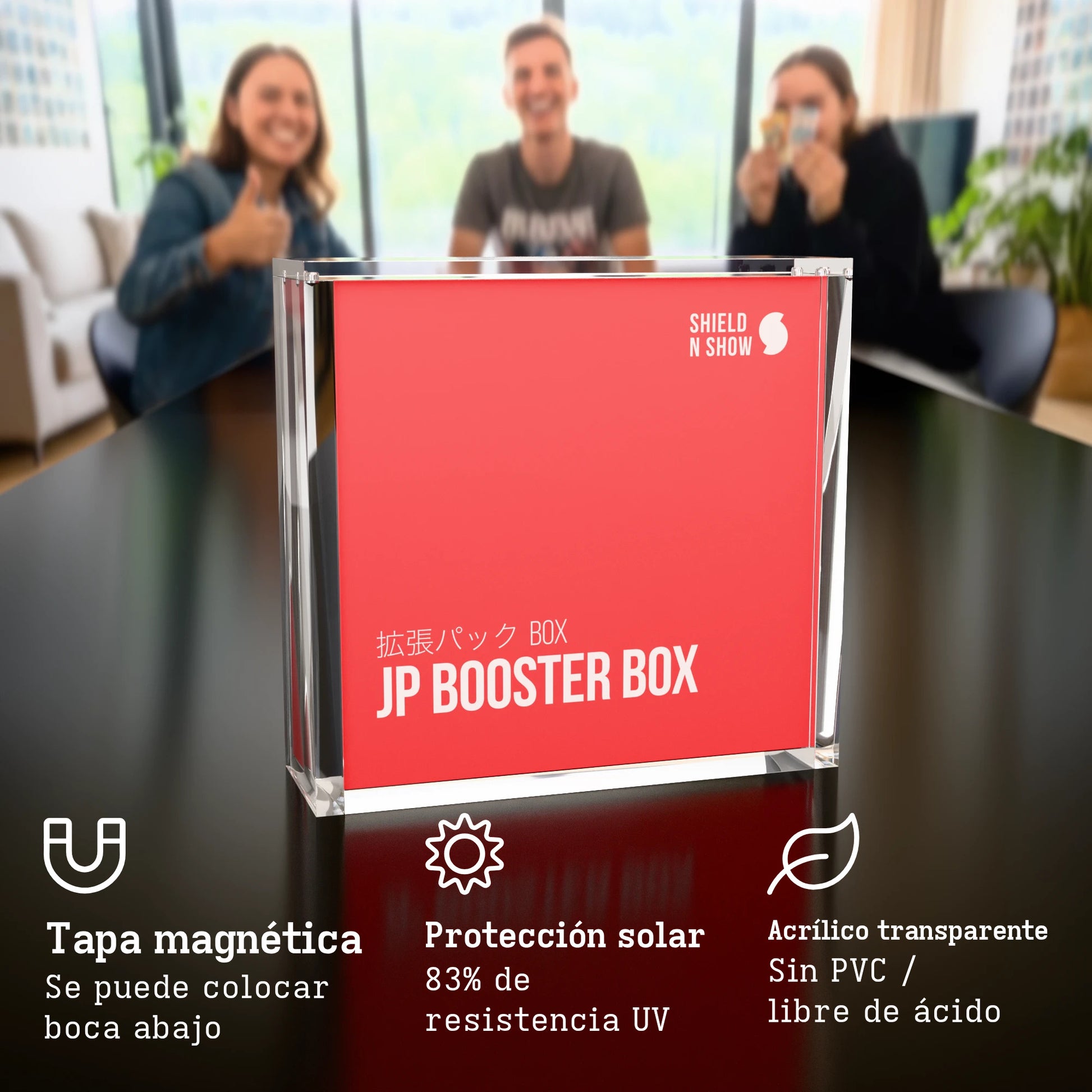 JP Booster Display Case Product Gallery Image 1 (es)