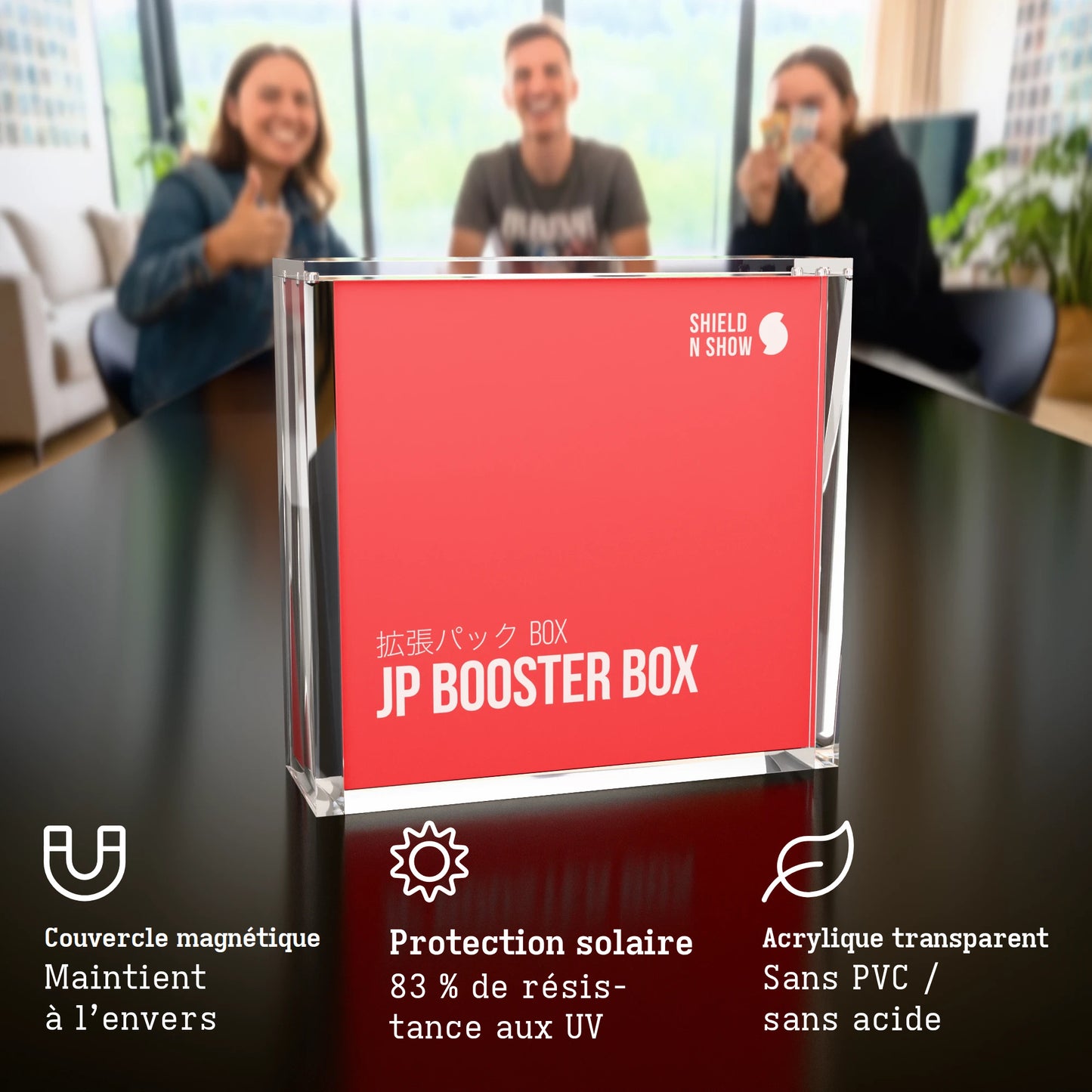 JP Booster Display Case Product Gallery Image 1 (fr)
