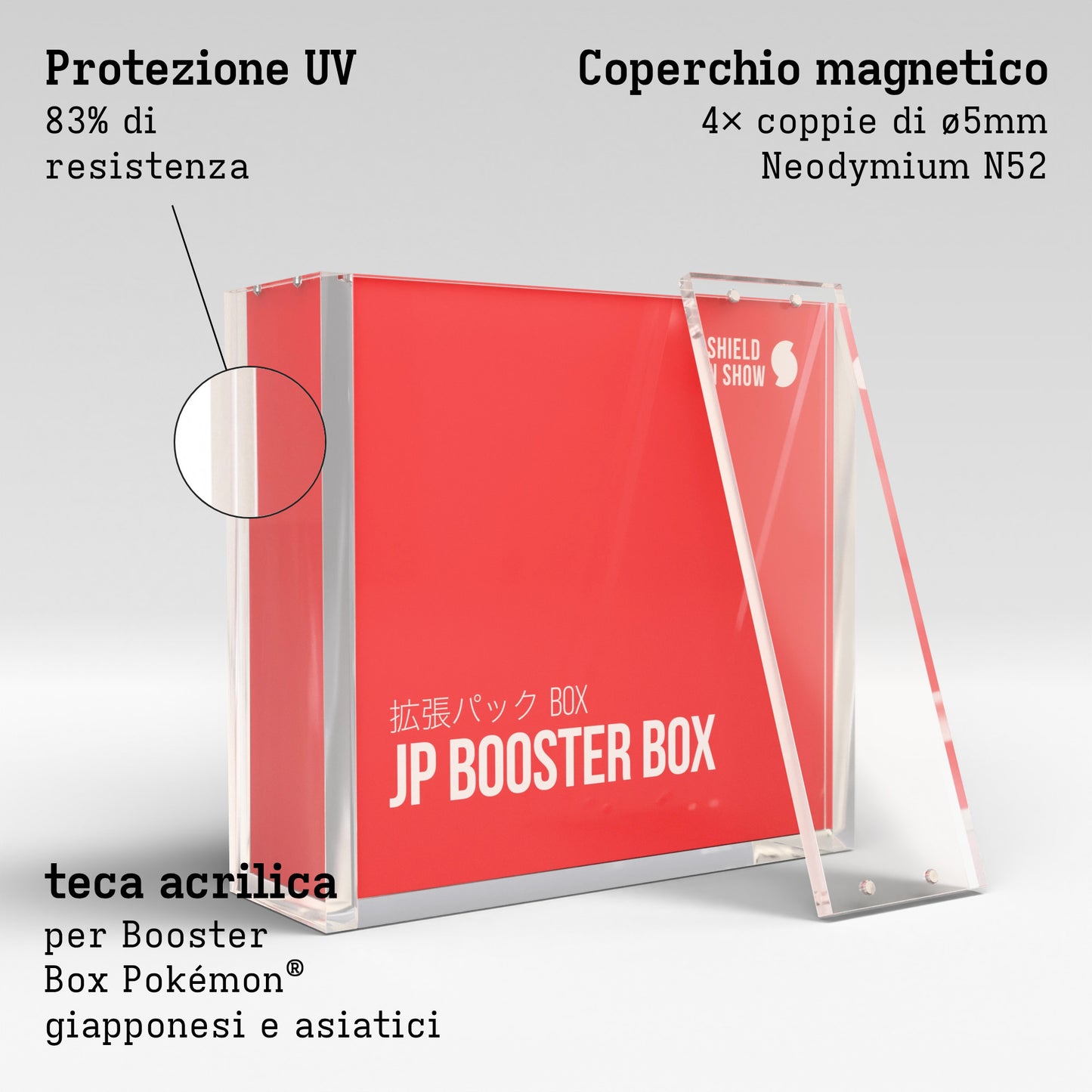 JP Booster Display Case Product Gallery Image 2 (it)