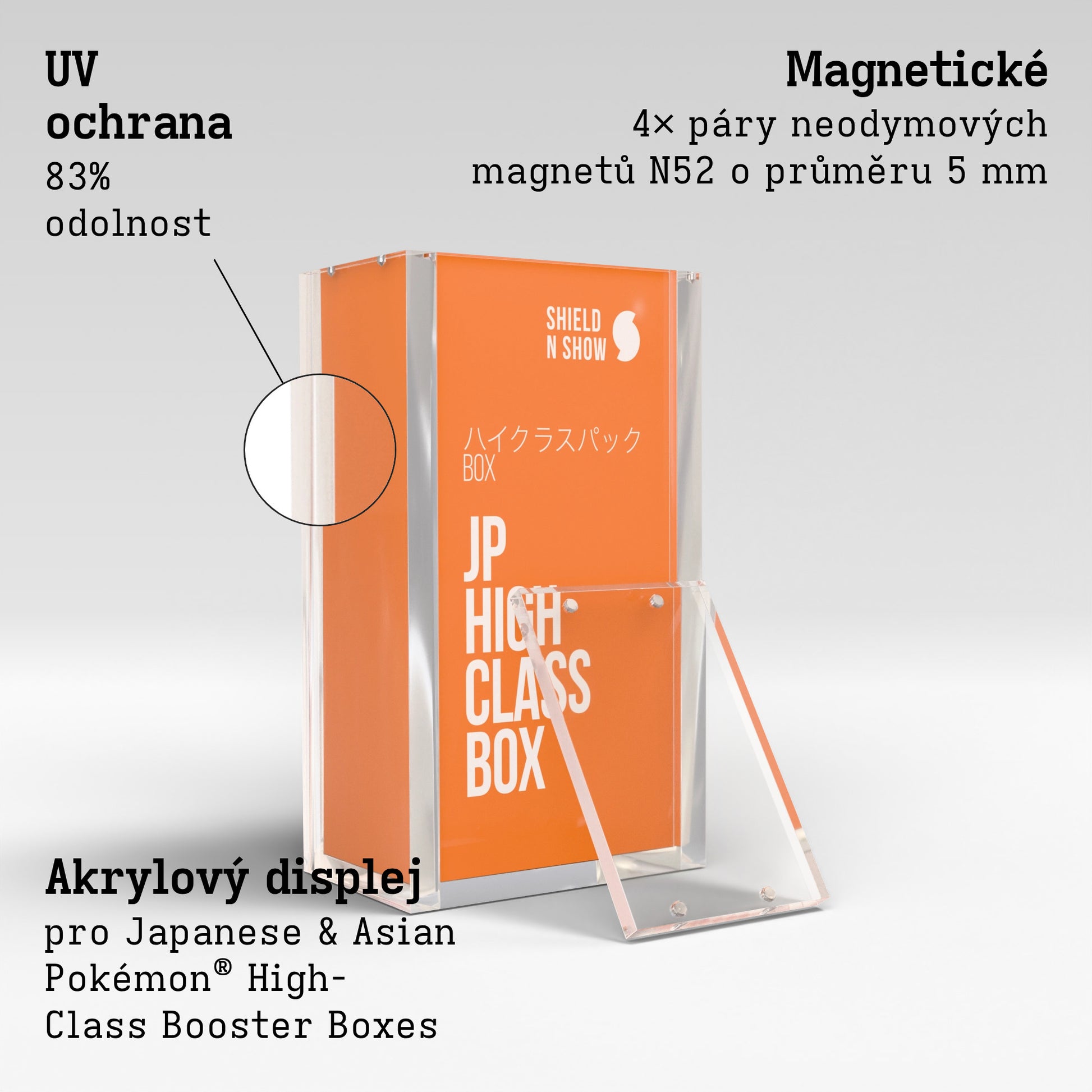 JP High-Class Display Case Product Gallery Image 2 (cs)
