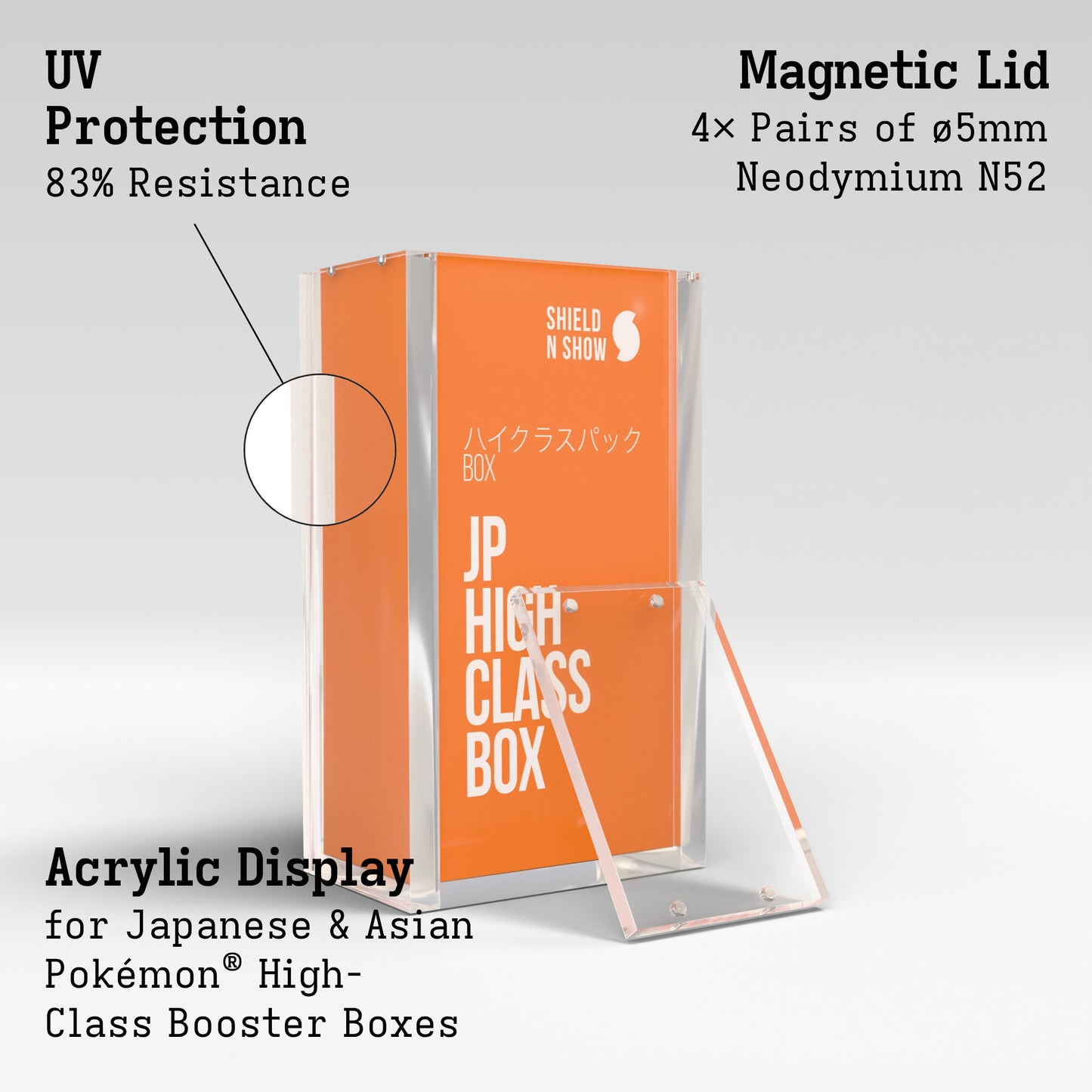 JP High-Class Display Case Product Gallery Image 2 (en)
