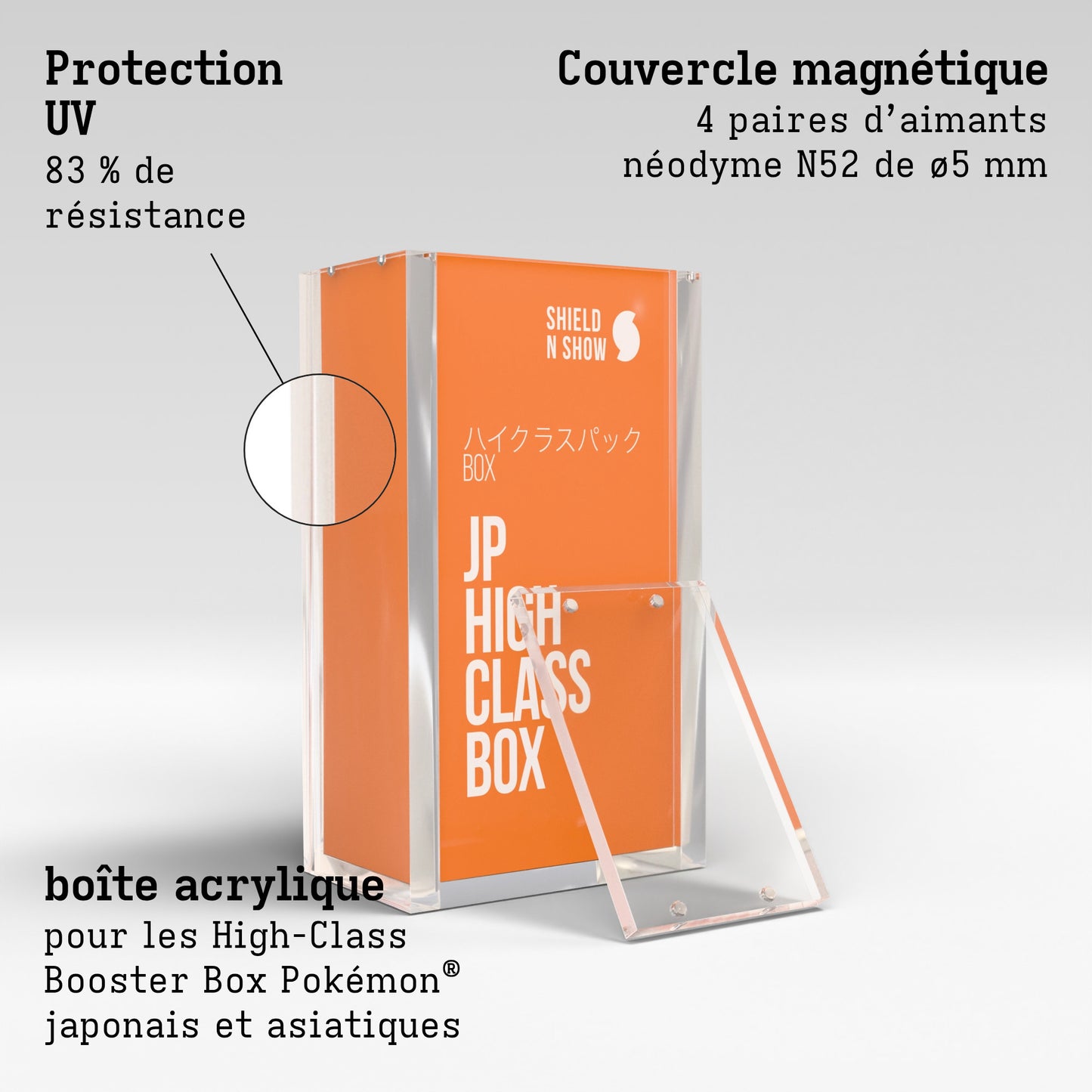 JP High-Class Display Case Product Gallery Image 2 (fr)