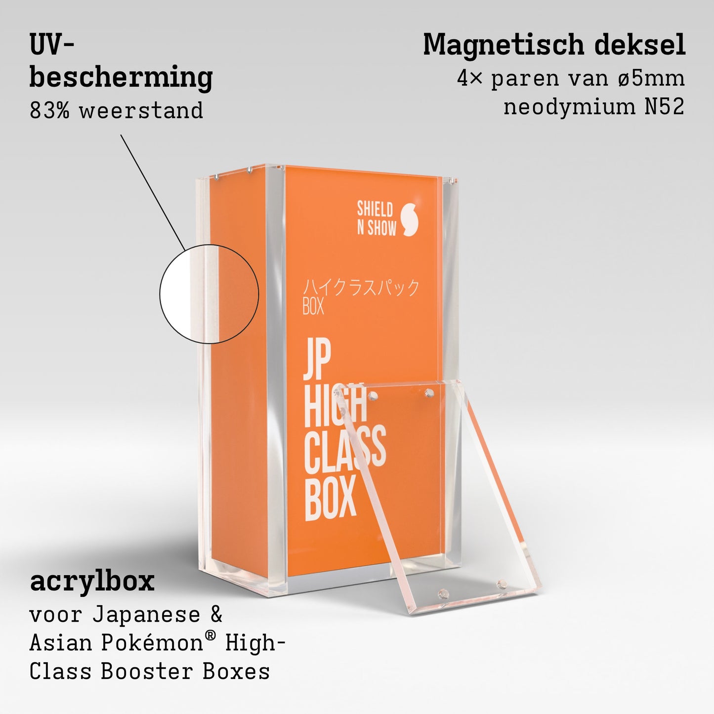 JP High-Class Display Case Product Gallery Image 2 (nl)