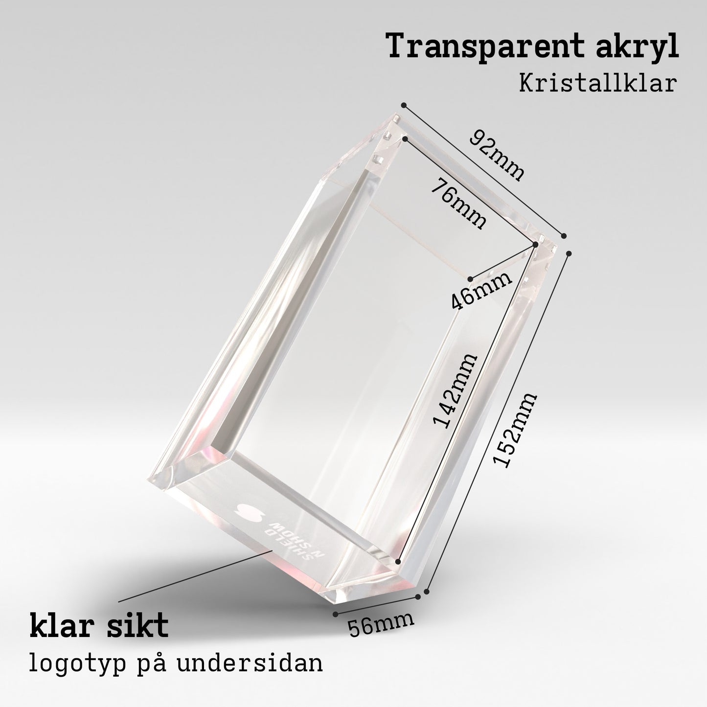 JP High-Class Display Case Product Gallery Image 3 (sv)