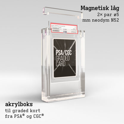 PSA and CGC Graded Card Display Case Product Gallery Image 2 (da)