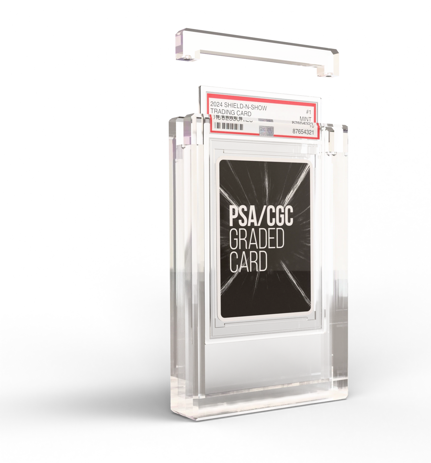 PSA and CGC Graded Card Display Case Features