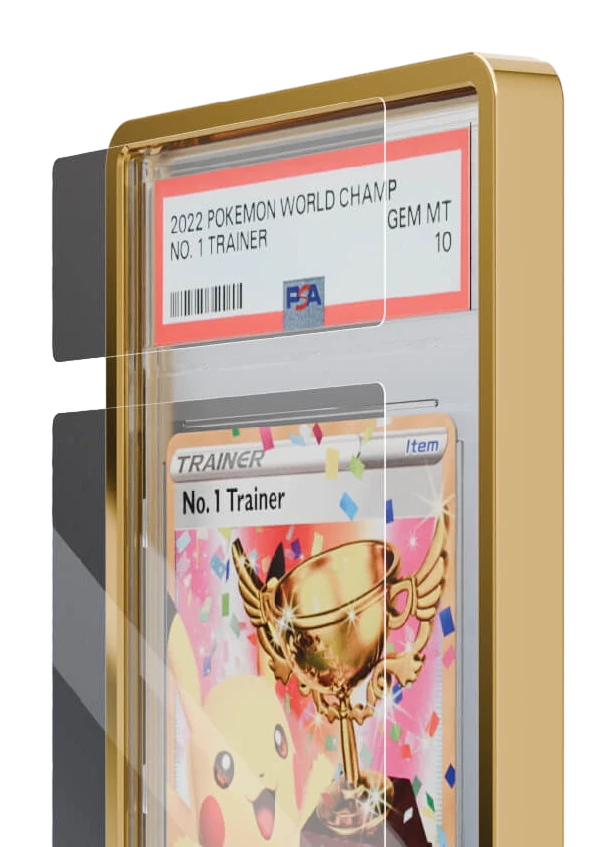 PSA and CGC Graded Card Display Case Recommendation Image