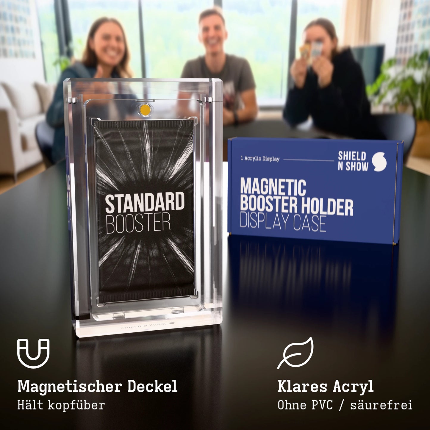 Magnetic Booster Holder Display Case Product Gallery Image 1 (de)