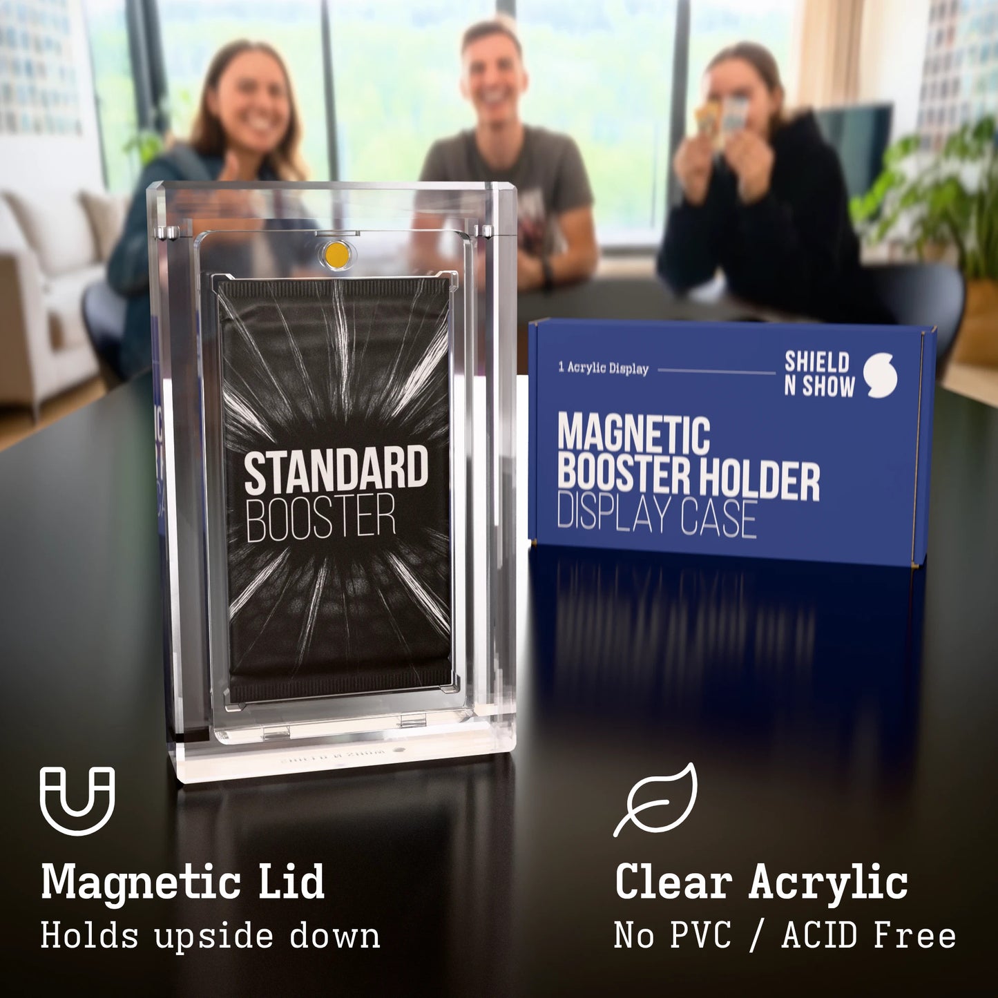 Magnetic Booster Holder Display Case Product Gallery Image 1 (en)