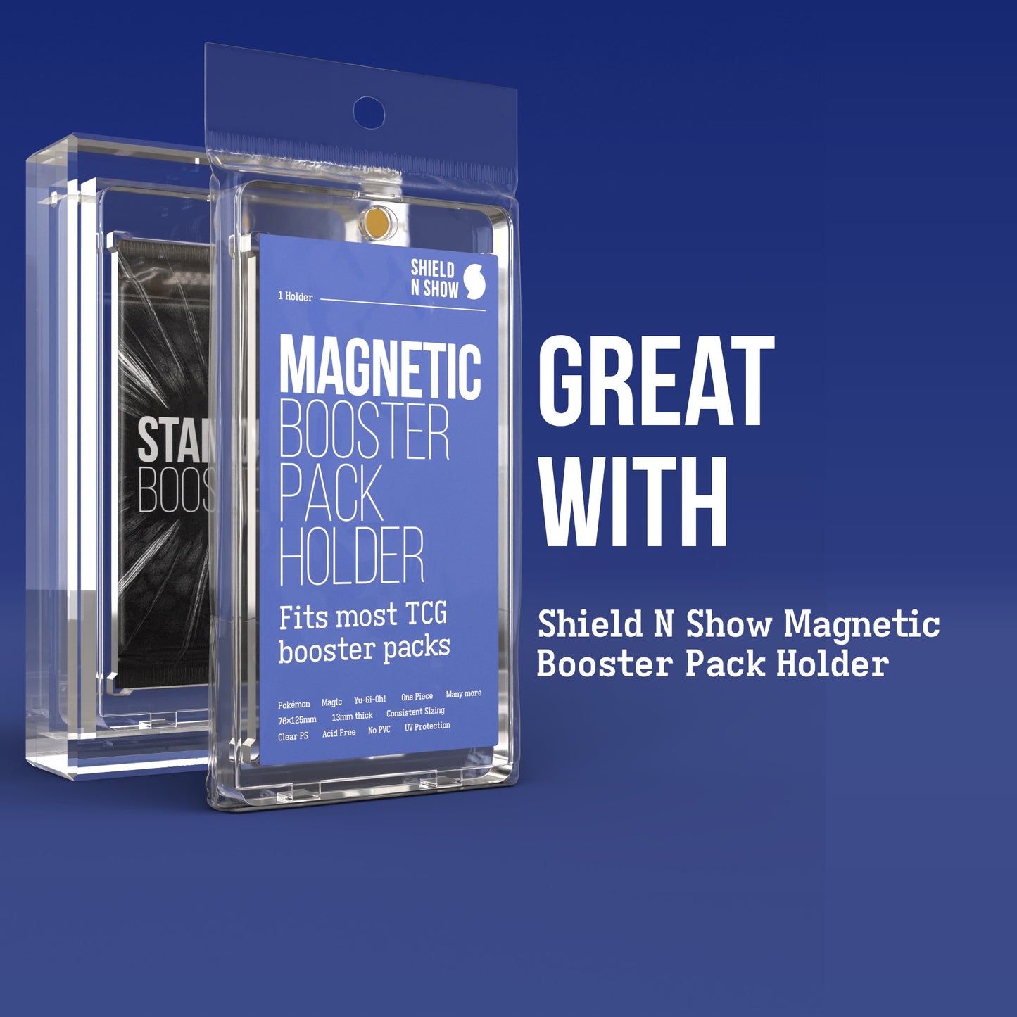 Magnetic Booster Holder Display Case Product Gallery Image 4 (en)
