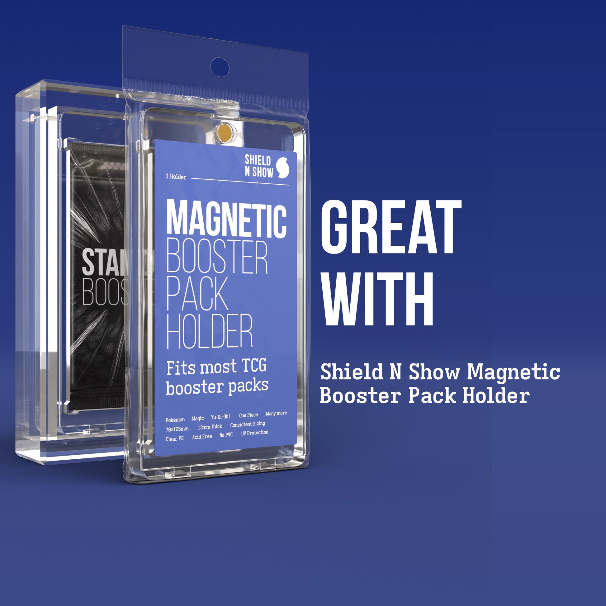 Magnetic Booster Holder Display Case Product Gallery Image 4 (en)