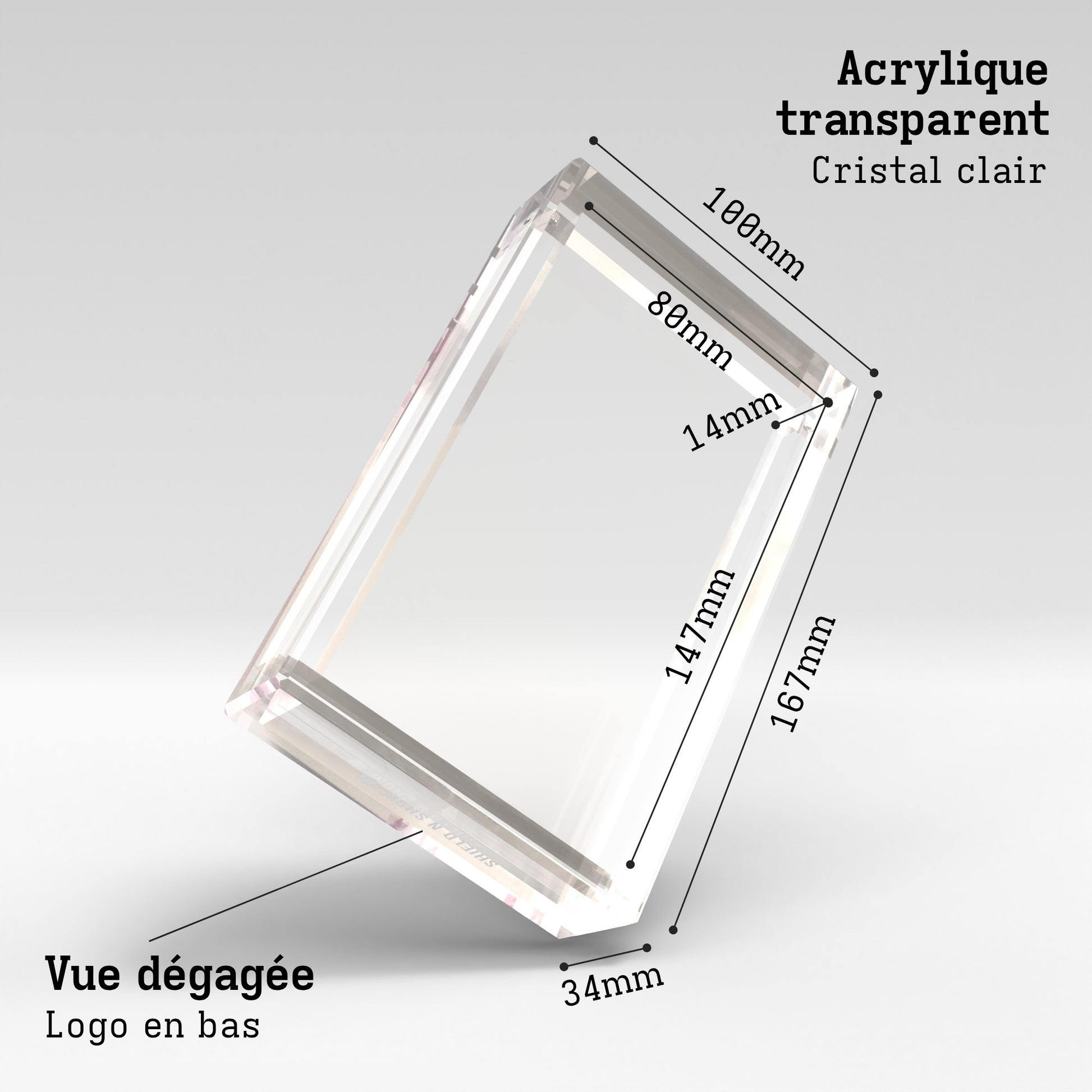 Magnetic Booster Holder Display Case Product Gallery Image 3 (fr)