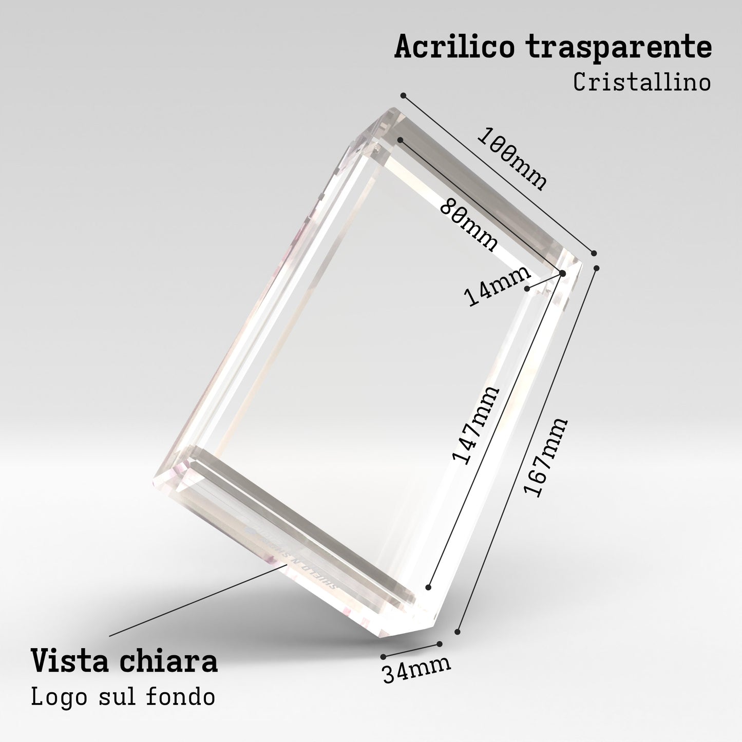 Magnetic Booster Holder Display Case Product Gallery Image 3 (it)