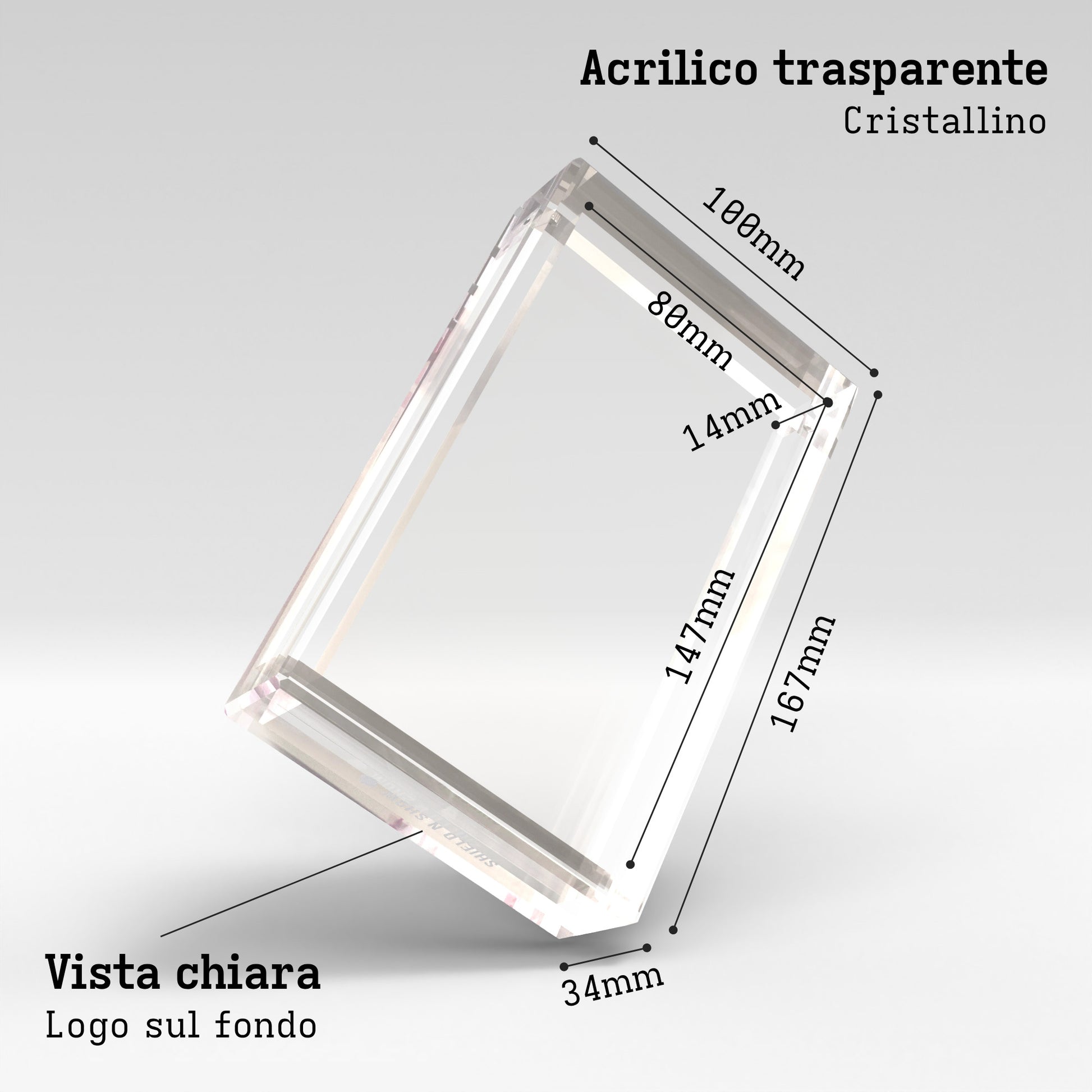 Magnetic Booster Holder Display Case Product Gallery Image 3 (it)