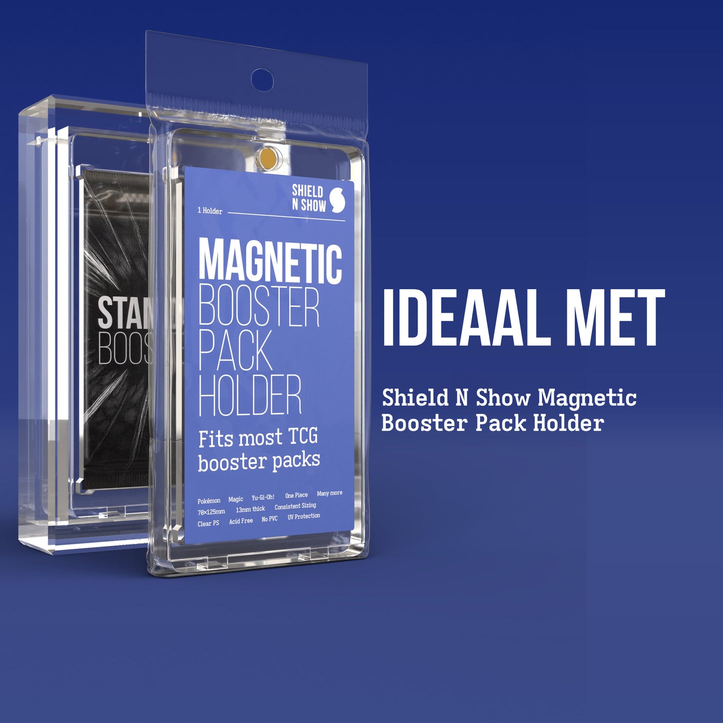Magnetic Booster Holder Display Case Product Gallery Image 4 (nl)