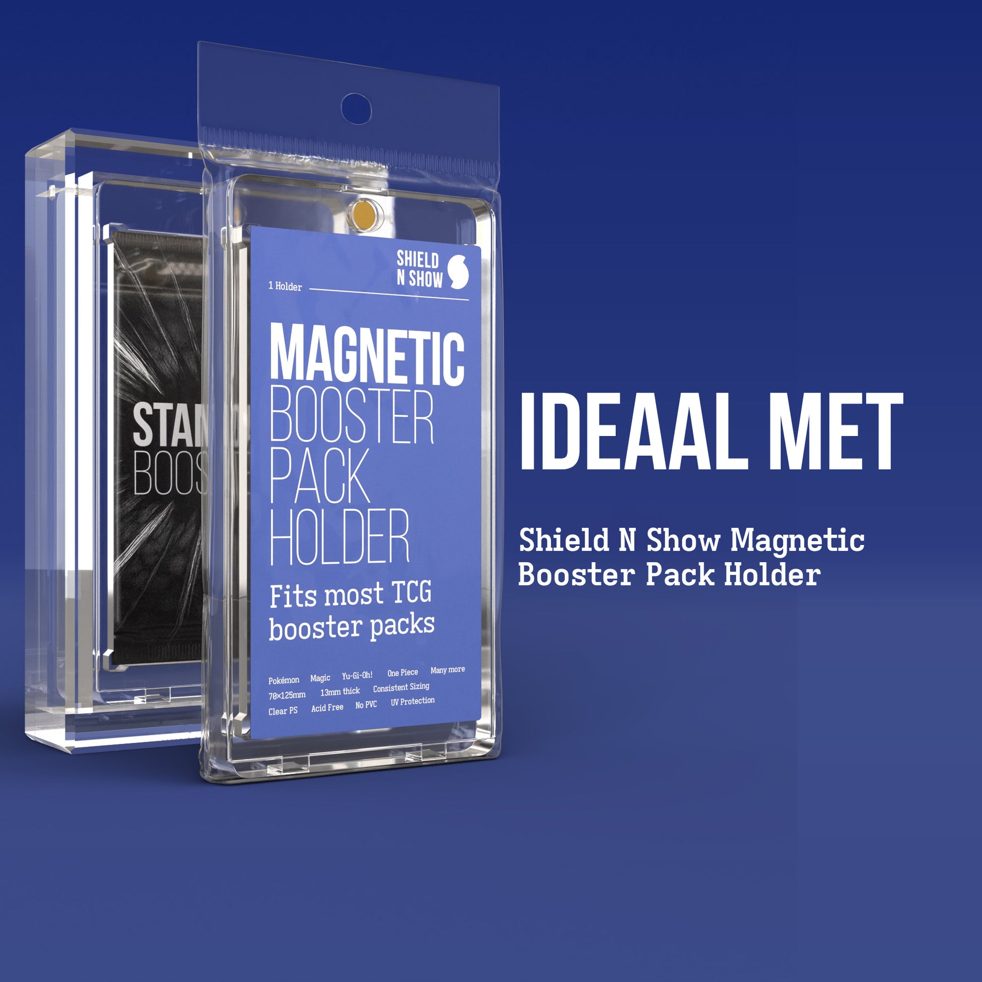 Magnetic Booster Holder Display Case Product Gallery Image 4 (nl)