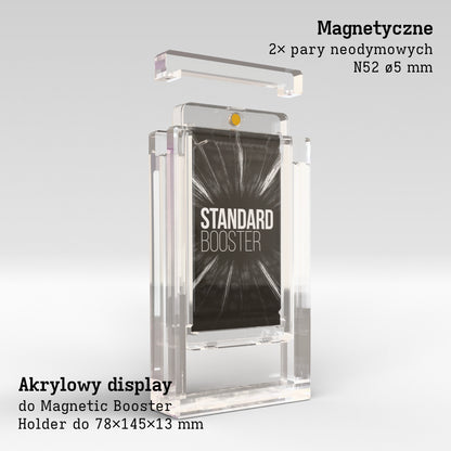 Magnetic Booster Holder Display Case Product Gallery Image 2 (pl)